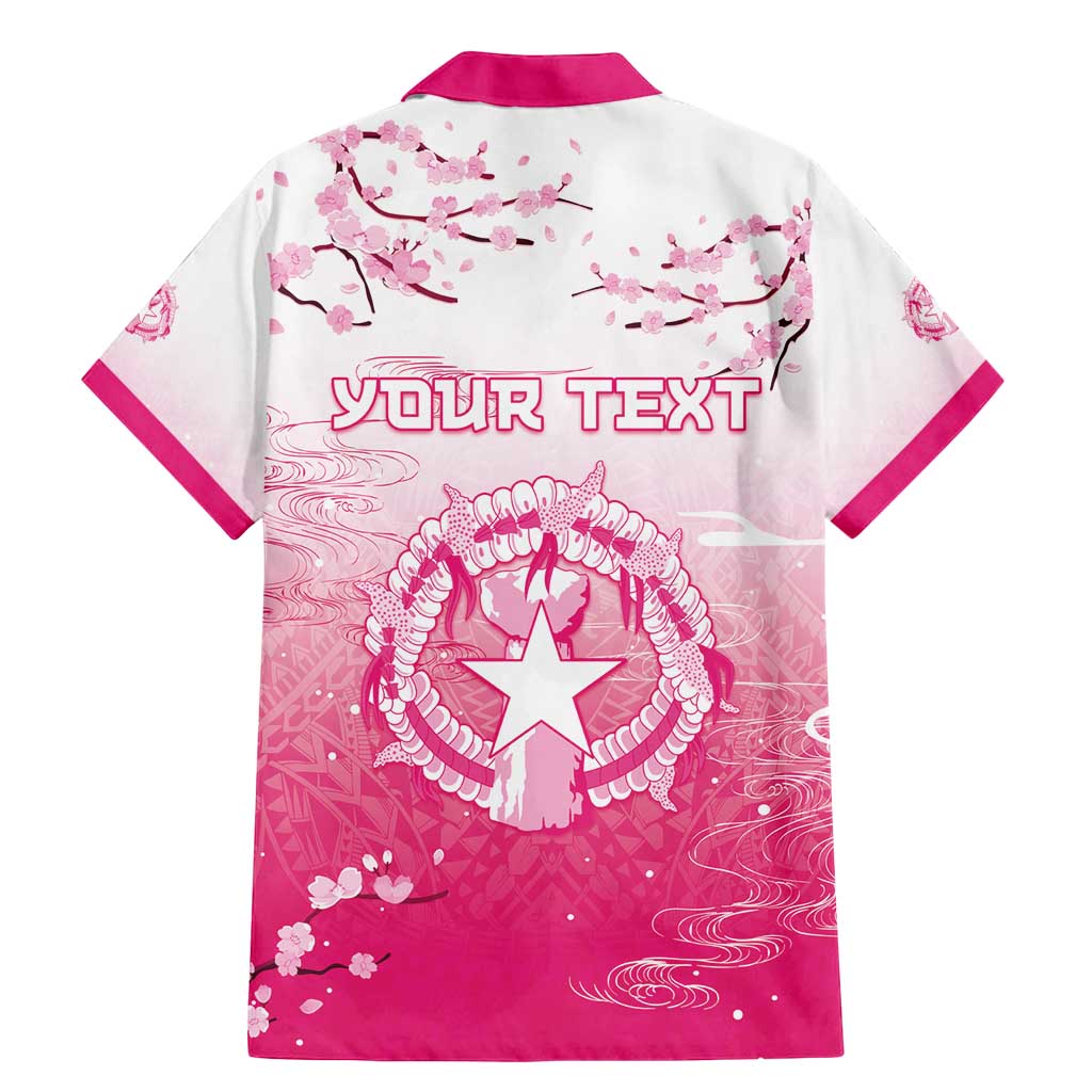 Personalized Sakura Marianas Family Matching Mermaid Dress and Hawaiian Shirt CNMI Seal