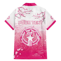 Personalized Sakura Marianas Family Matching Mermaid Dress and Hawaiian Shirt CNMI Seal