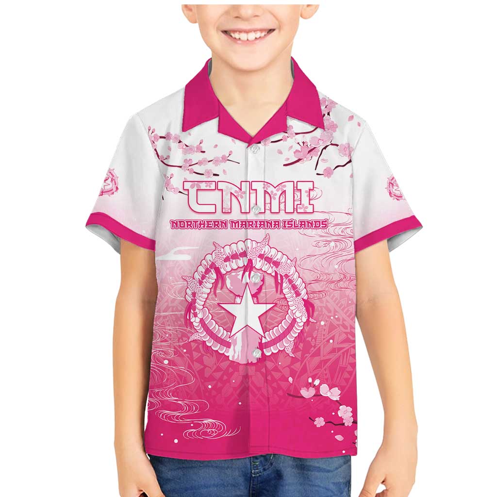 Personalized Sakura Marianas Family Matching Mermaid Dress and Hawaiian Shirt CNMI Seal