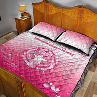 Sakura Marianas Quilt Bed Set CNMI Seal