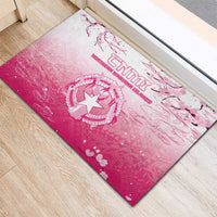Sakura Marianas Rubber Doormat CNMI Seal