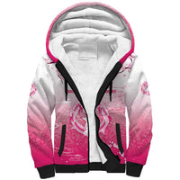 Personalized Sakura Marianas Sherpa Hoodie CNMI Seal LT05 Unisex Pink - Polynesian Pride