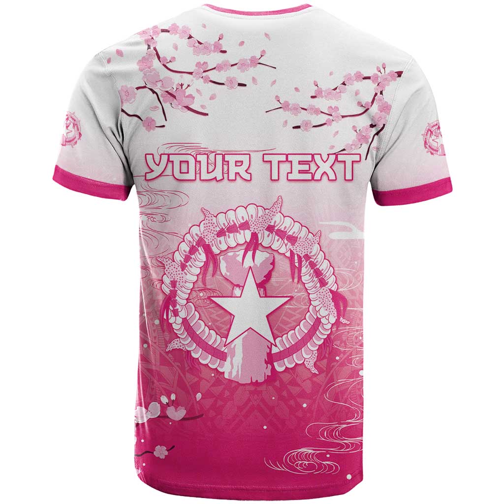 Personalized Sakura Marianas T Shirt CNMI Seal
