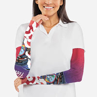 Guam Blue Marlin Fishing Arm Sleeves Polynesian Style LT05 - Polynesian Pride