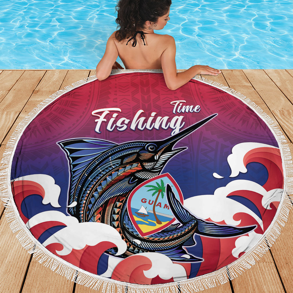 Guam Blue Marlin Fishing Beach Blanket Polynesian Style