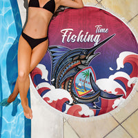 Guam Blue Marlin Fishing Beach Blanket Polynesian Style