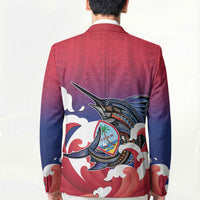 Guam Blue Marlin Fishing Blazer Polynesian Style LT05 - Polynesian Pride