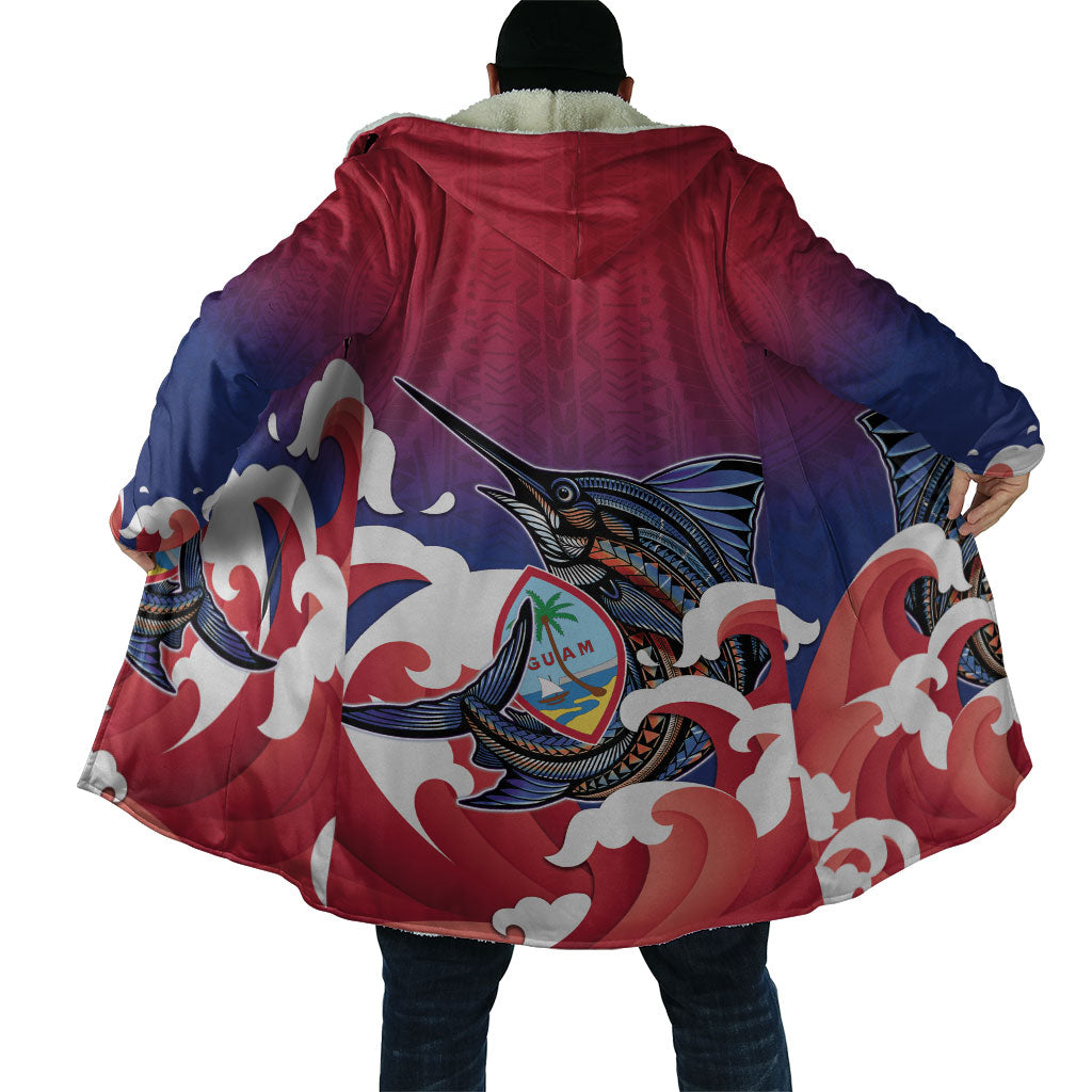 Guam Blue Marlin Fishing Cloak Polynesian Style LT05 - Polynesian Pride