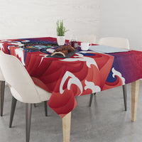 Guam Blue Marlin Fishing Tablecloth Polynesian Style LT05 - Polynesian Pride