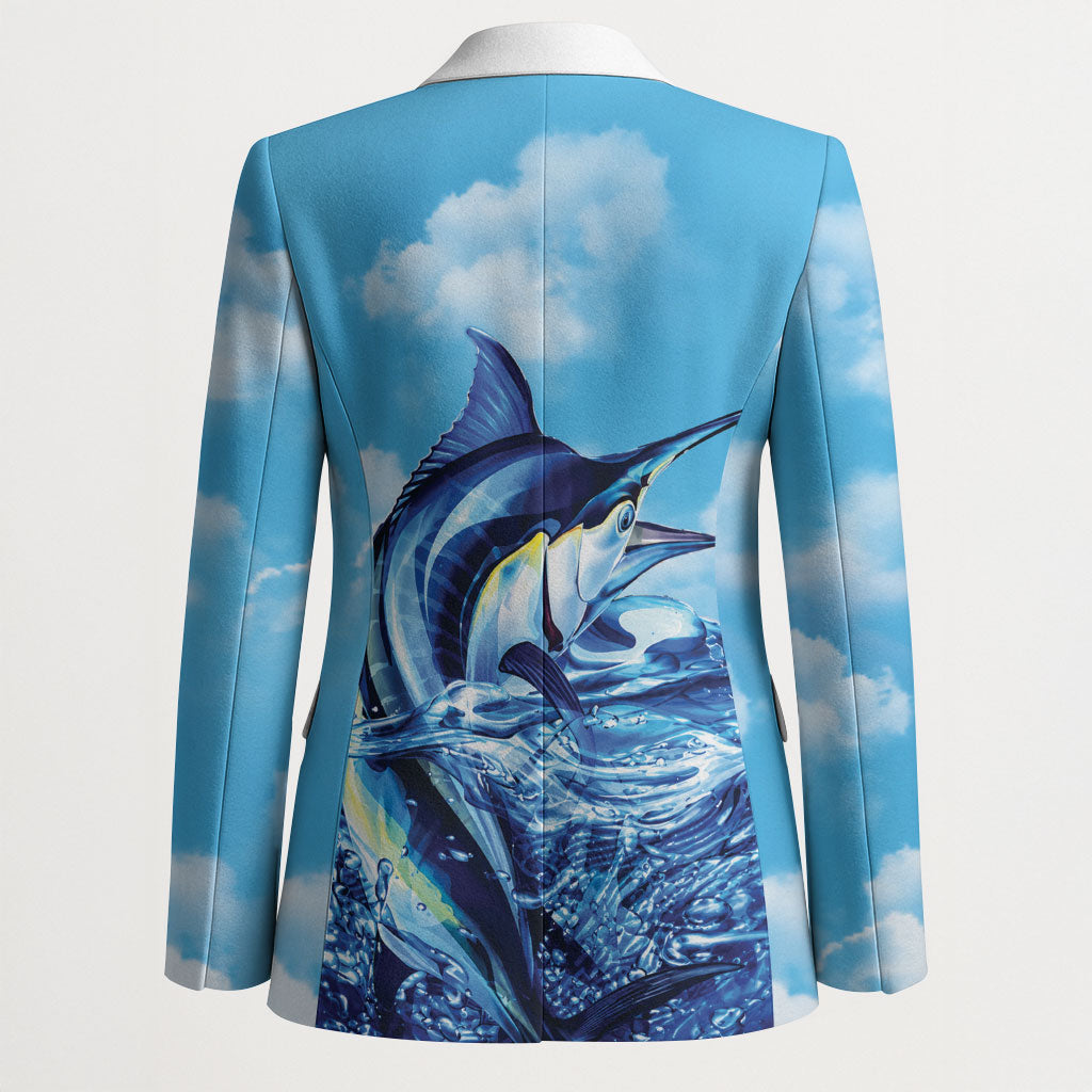 Hawaii Blue Marlin Fishing Blazer LT05 - Polynesian Pride