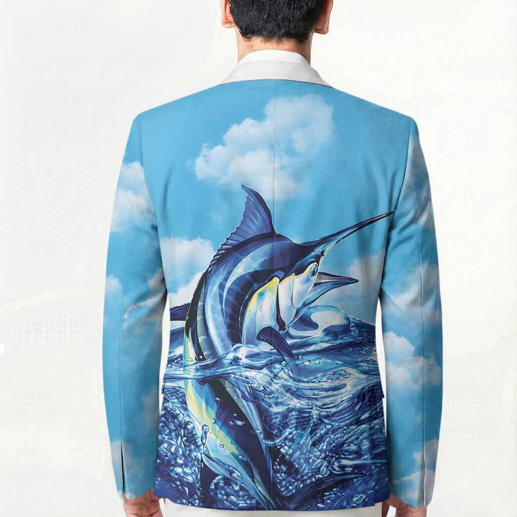 Hawaii Blue Marlin Fishing Blazer LT05 - Polynesian Pride