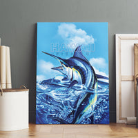 Hawaii Blue Marlin Fishing Canvas Wall Art LT05 - Polynesian Pride