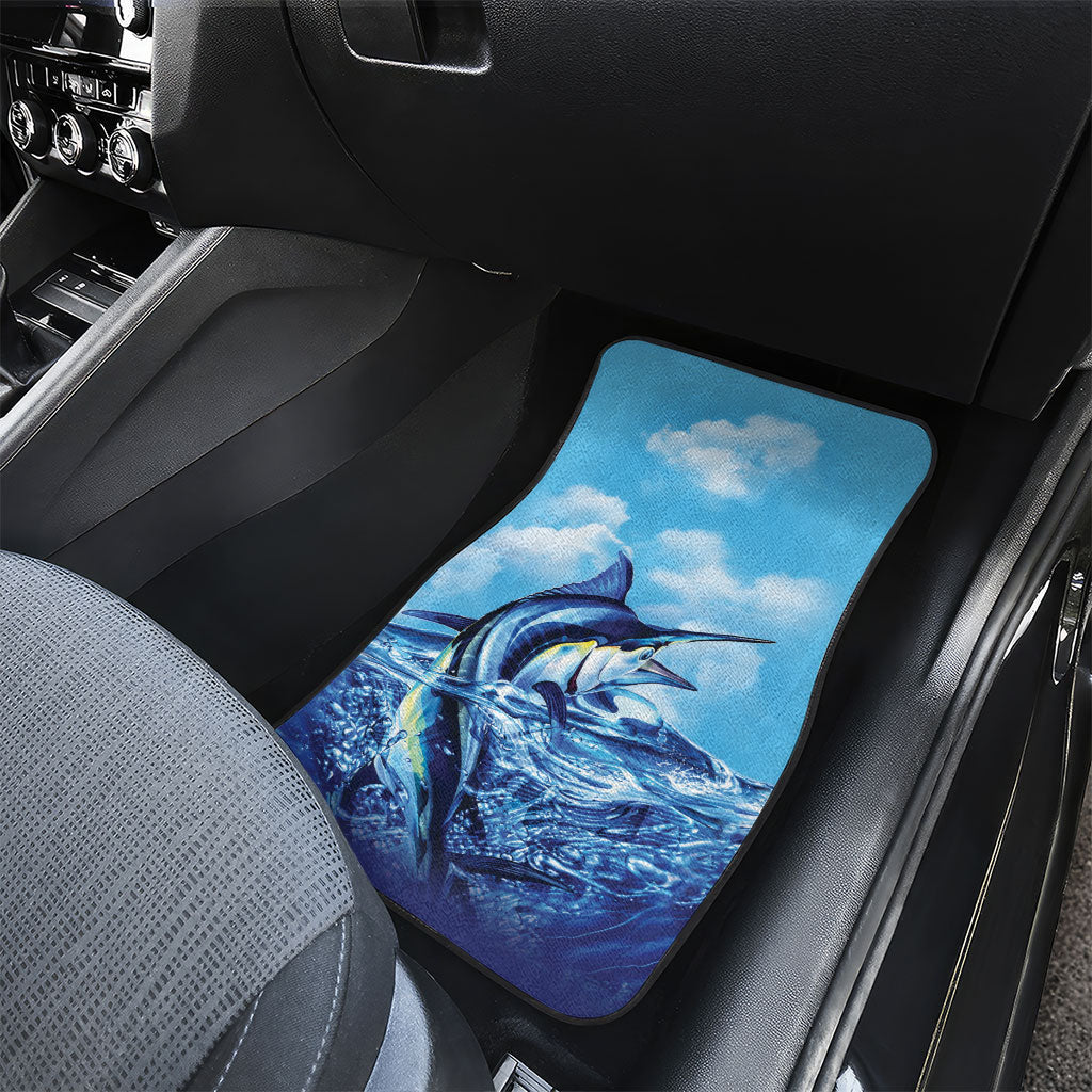 Hawaii Blue Marlin Fishing Car Mats LT05 - Polynesian Pride