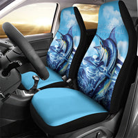 Hawaii Blue Marlin Fishing Car Seat Cover LT05 - Polynesian Pride