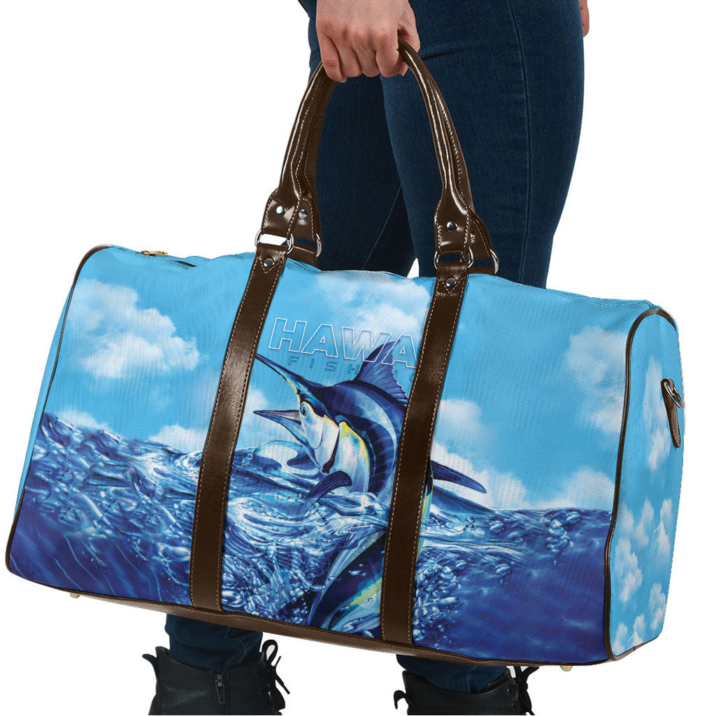 Hawaii Blue Marlin Fishing Travel Bag LT05 - Polynesian Pride