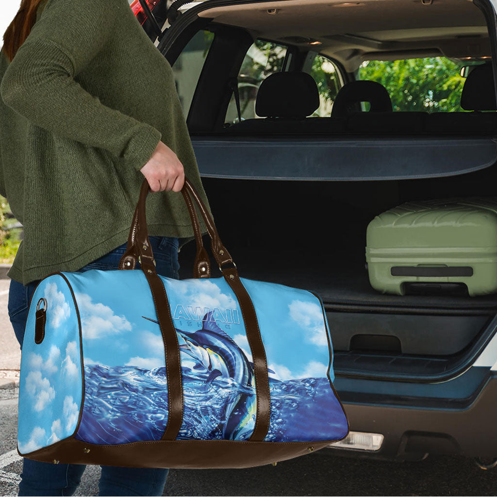 Hawaii Blue Marlin Fishing Travel Bag LT05 - Polynesian Pride
