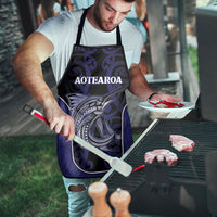 New Zealand Aotearoa Apron Blue Marlin Fishing Maori Pattern LT05 - Polynesian Pride