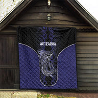 New Zealand Aotearoa Quilt Blue Marlin Fishing Maori Pattern LT05 - Polynesian Pride