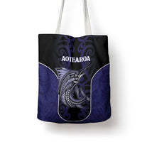 New Zealand Aotearoa Tote Bag Blue Marlin Fishing Maori Pattern LT05 - Polynesian Pride