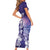 Aloha Hawaii Kauai Island Family Matching Short Sleeve Bodycon Dress and Hawaiian Shirt Hula Till You Drop