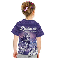 Aloha Hawaii Kauai Island Kid T Shirt Hula Till You Drop