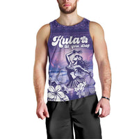 Aloha Hawaii Kauai Island Men Tank Top Hula Till You Drop LT05 - Polynesian Pride