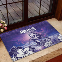 Aloha Hawaii Kauai Island Rubber Doormat Hula Till You Drop LT05 - Polynesian Pride