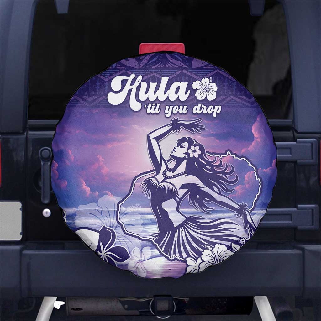 Aloha Hawaii Kauai Island Spare Tire Cover Hula Till You Drop LT05 - Polynesian Pride