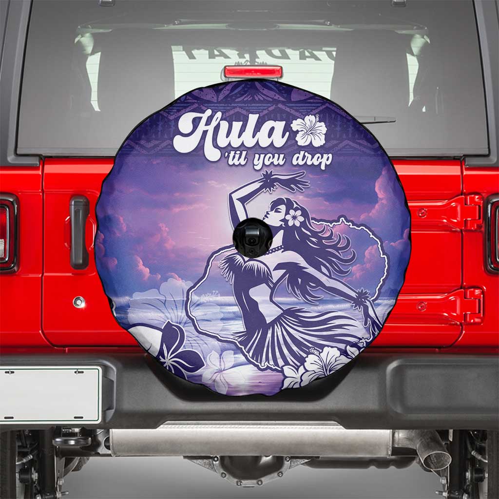 Aloha Hawaii Kauai Island Spare Tire Cover Hula Till You Drop LT05 - Polynesian Pride