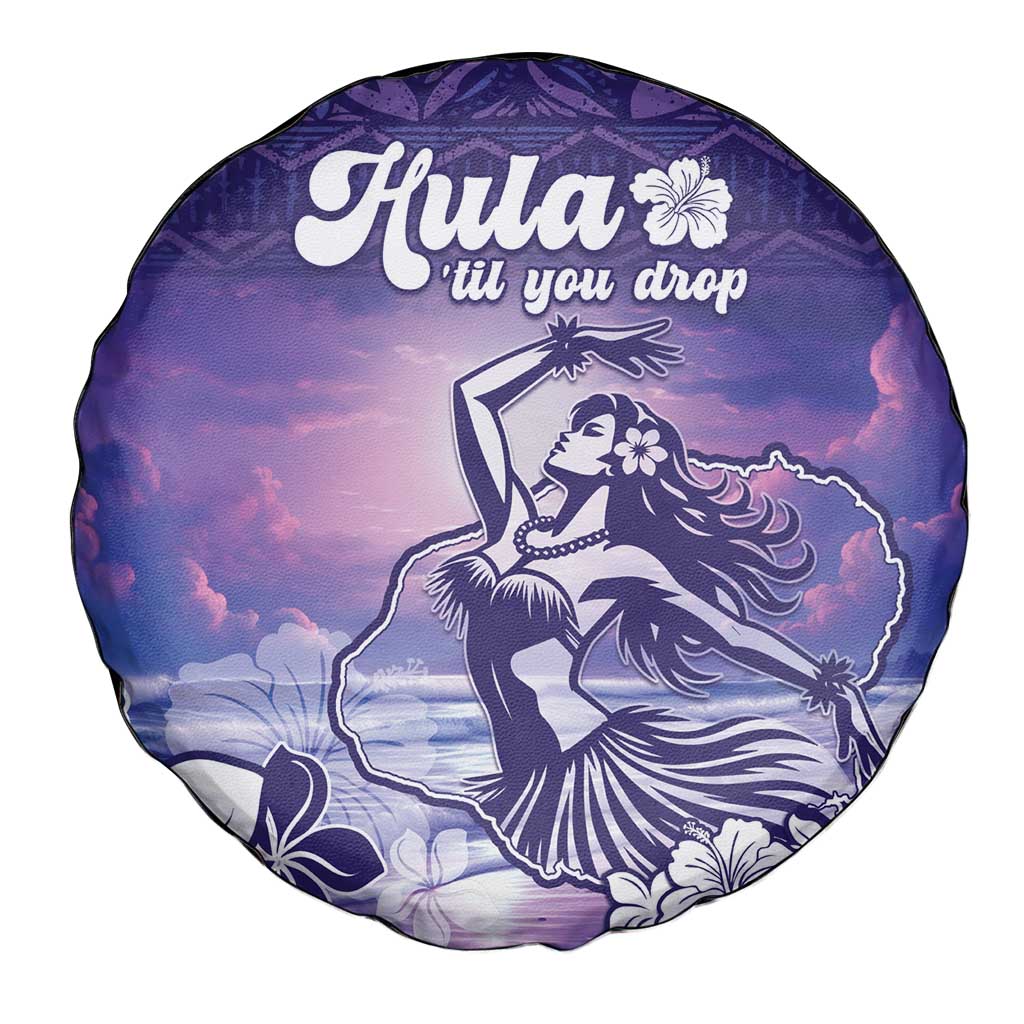 Aloha Hawaii Kauai Island Spare Tire Cover Hula Till You Drop LT05 - Polynesian Pride