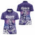 Aloha Hawaii Kauai Island Women Polo Shirt Hula Till You Drop