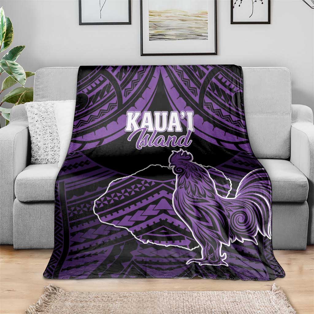 Hawaii Kauai Island Blanket Rooster Tribal Tattoo Simple Style LT05 - Polynesian Pride