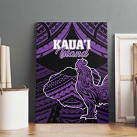 Hawaii Kauai Island Canvas Wall Art Rooster Tribal Tattoo Simple Style LT05 - Polynesian Pride