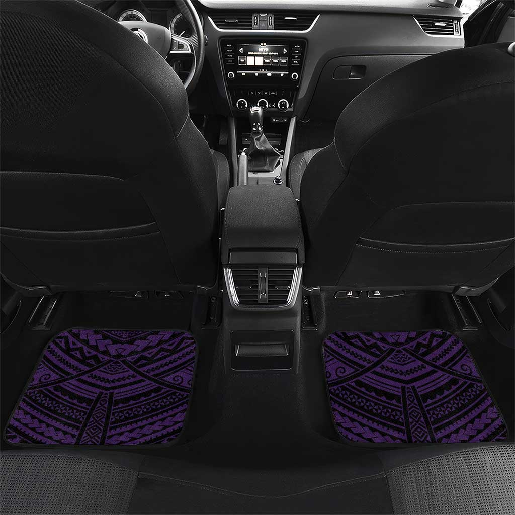 Hawaii Kauai Island Car Mats Rooster Tribal Tattoo Simple Style