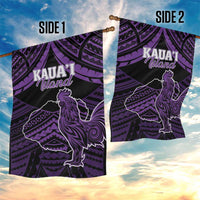Hawaii Kauai Island Garden Flag Rooster Tribal Tattoo Simple Style LT05 - Polynesian Pride