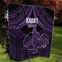 Hawaii Kauai Island Quilt Rooster Tribal Tattoo Simple Style