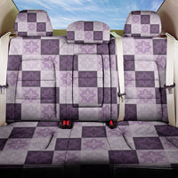 Lavender Manta Ray Hawaiian Quilt Motif Back Car Seat Cover
