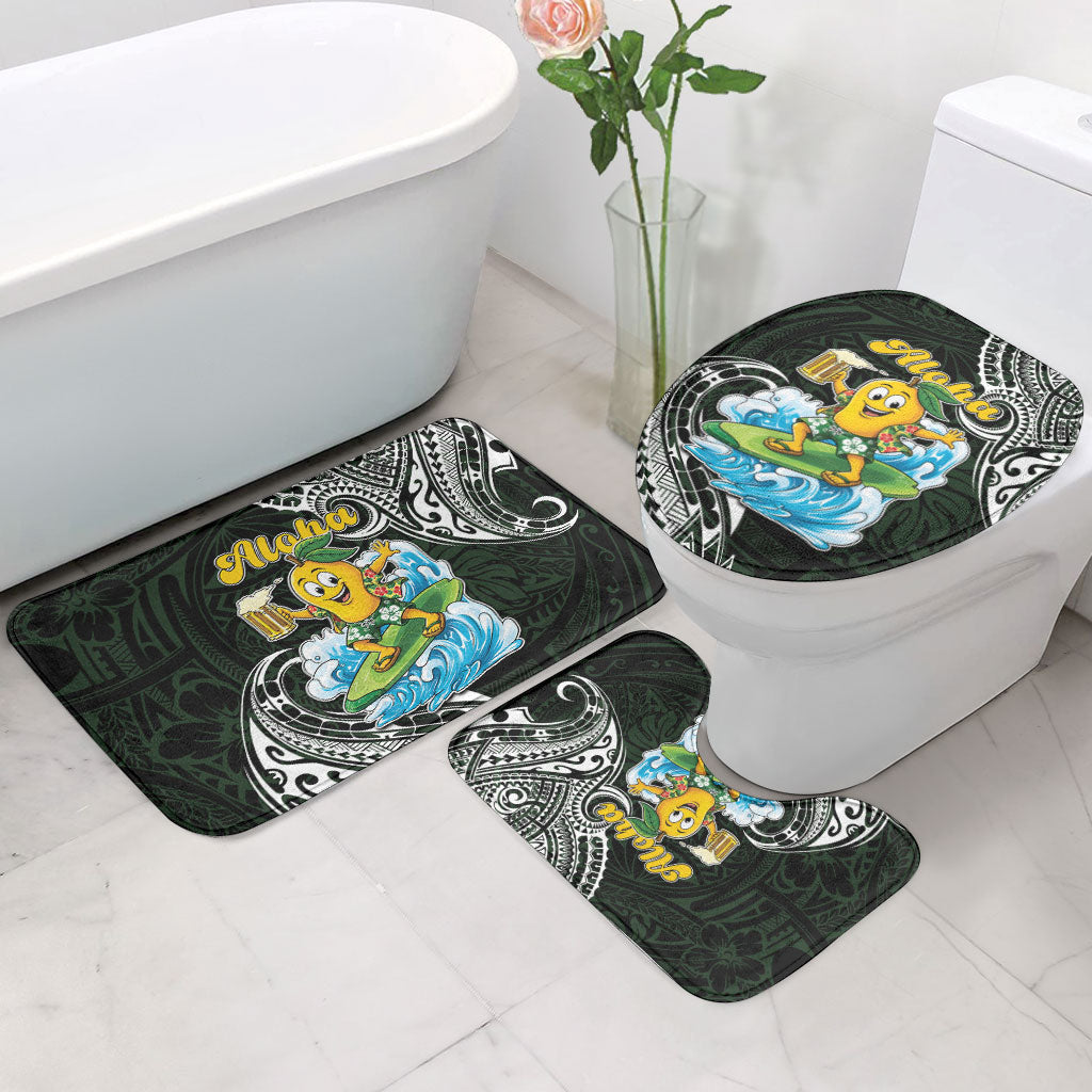 Aloha Hawaii Mango Surfing Bathroom Set Polynesian Style