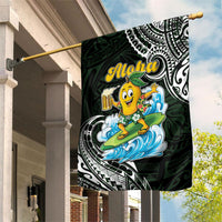 Aloha Hawaii Mango Surfing Garden Flag Polynesian Style