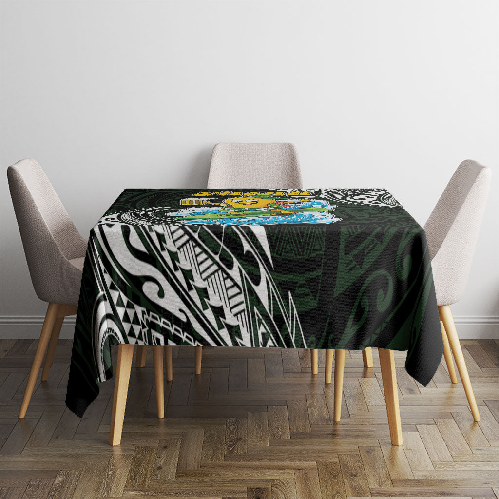 Aloha Hawaii Mango Surfing Tablecloth Polynesian Style