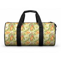 Vintage Hawaii Mango Duffle Bag Yellow Green Hawaiian Palaka LT05 One size Green - Polynesian Pride