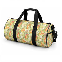 Vintage Hawaii Mango Duffle Bag Yellow Green Hawaiian Palaka LT05 - Polynesian Pride