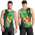 Personalized Tonga Men Tank Top Coat Of Arms Haapai With Ngatu Pattern LT05 - Polynesian Pride