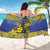 Niue The Rock Sarong Niuean Crab Hiapo Pattern Blue Version