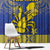 Niue The Rock Window Curtain Niuean Crab Hiapo Pattern Blue Version