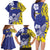 Personalised Nauru 92nd Anniversary Of Angam Family Matching Long Sleeve Bodycon Dress and Hawaiian Shirt Polynesian Whale Pattern