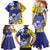 Personalised Nauru 92nd Anniversary Of Angam Family Matching Mermaid Dress and Hawaiian Shirt Polynesian Whale Pattern