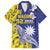 Personalised Nauru 92nd Anniversary Of Angam Family Matching Puletasi and Hawaiian Shirt Polynesian Whale Pattern