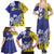 Personalised Nauru 92nd Anniversary Of Angam Family Matching Summer Maxi Dress and Hawaiian Shirt Polynesian Whale Pattern