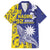 Personalised Nauru 92nd Anniversary Of Angam Family Matching Summer Maxi Dress and Hawaiian Shirt Polynesian Whale Pattern